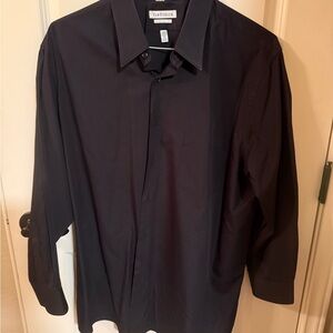 Van Heusen Men's Dark Dress Shirt
